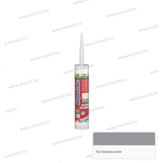   MAPEI Mapesil AC 112 középszürke 310ml ecetsavas szilikon hézagkitöltő sziloplast 4811191IT