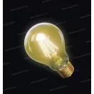Led izzó E27 normal A60 vintage 4,3W 400lm 2200K meleg fehér 360° világítási szög Z74301 Emos 3év ga