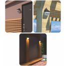 OMU Lighting SOL-LAM-2W-B napelemes solar LED fali lámpa mozgásérzékelővel AMBIENT 2W 220lm 4000K