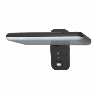   OMU Lighting SOL-LFL-15W-B állítható napelemes, szolar LED fali lámpa FLAT 15W 2000lm 4000K fekete