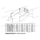 XBS OT DIN FK1 lábazati elem