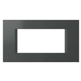   MODUL LINE antracit színű 4 modulos díszítőkeret OL40AT 26540