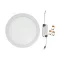 V-TAC SKU-4872 beépíthető Led panel kerek 24W IP20 3000K 2400lm 300mm tápegységgel