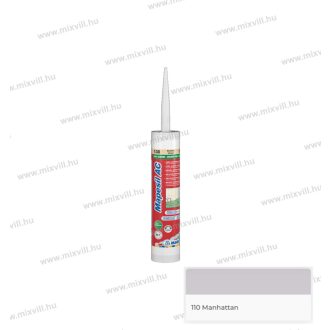   MAPEI Mapesil AC 110 manhattan szürke 310ml ecetsavas szilikon hézagkitöltő sziloplast 4811191IT