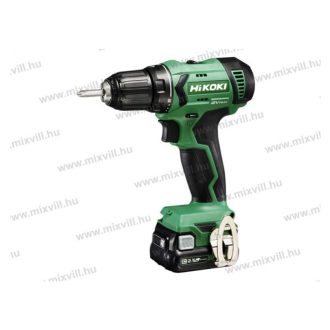   Hikoki DS12DA-2,5 Li-Ion akkus fúró csavarozó 2db 10,8V 2,5Ah akkuval