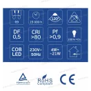 OMU Lighting LB LED izzó G9 4W 450lm 4000K természetes fehér 2 év garancia LBG44.04504000