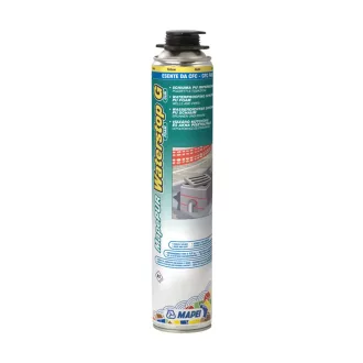   MAPEI Mapepur WaterStop Foam G 750ml Akna és kútgyűrűhab, 0,5 bar nyomásnak ellenáll PISZTOLYhab 166