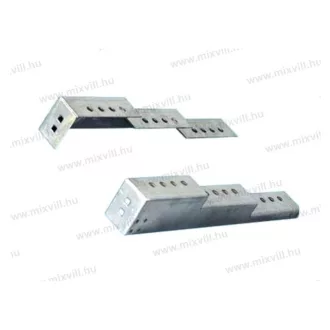   XBS LB060L lépcsős fázissín tartó profil bal oldali 600mm mély szekrényhez