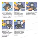 Celo apolo Master Flash MF5 szigetelő flexibilis EPDM gumiharang 102-178mm (102-210mm) lemeztető és