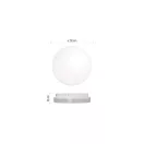 Emos ZM4328 LED Tori mennyezeti lámpa kerek 15W 1500lm IP54 4000k 120° 3év garancia