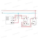 MODUL váltódimmer fekete 40-300W EM12SB 38146