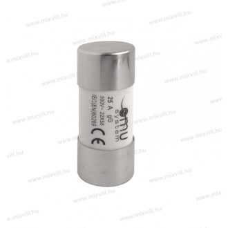 OMU system 22x58 25A hengeres olvadóbiztosító betét