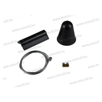   V-TAC SKU-3565 led track light sinekhez függesztő szett fekete