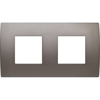 MODUL PURE fém 2x2M nikkel szatén OP24MN (26408)