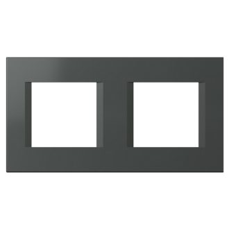   MODUL LINE antracit színű 2x2 modulos díszítőkeret OL24AT 26536