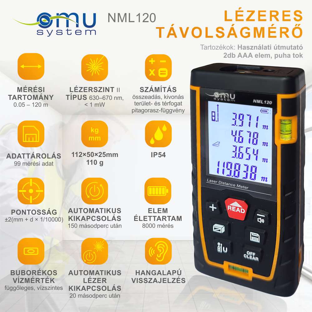 Lézeres távolságmérő